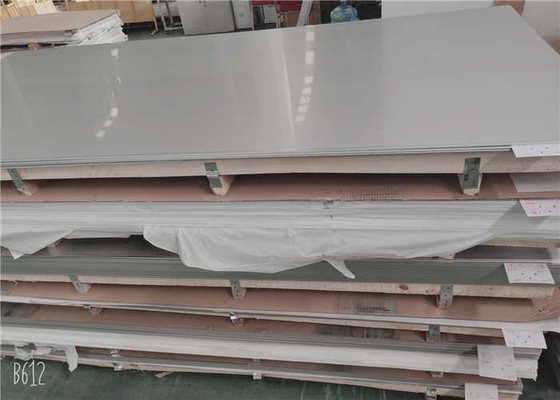 طلاء الفولاذ المقاوم للصدأ من الفضة 316L المطاط الساخن 1000mm-2000mm ± 0.02mm